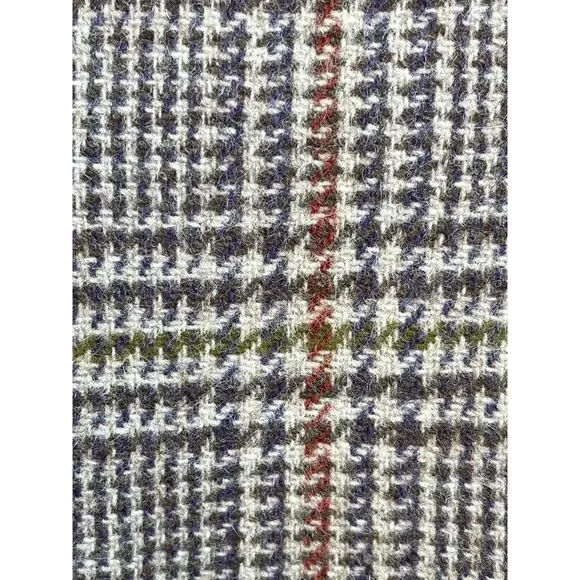 Laura Ashley Blazer Womens 8 (UK 10) Plaid 100% Wool 3-Button Jacket Vintage - Picture 10 of 10